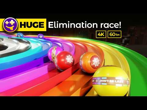 Видео: *ОГРОМНАЯ* Гонка за шариками | #шарики #марблбег #гонказамарблами #ликвидация #асмр #сенсорика #3...