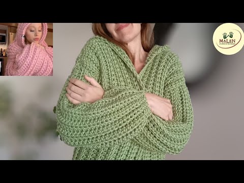 Видео: Сумка Ariana Chunky Cardigan: простое руководство