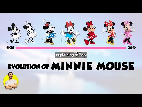 Видео: Эволюция Минни Маус — 91 год объяснений | Эволюция мультфильмов