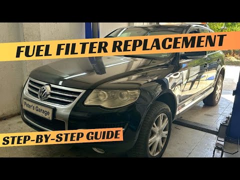 Видео: Замена топливного фильтра VW Touareg 3.0 TDI