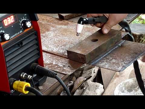 Видео: Плазморез Edon CUT 40. Резка метала. Plasma cutting device for metal 3