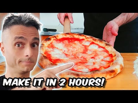 Видео: Рецепт теста для пиццы, приготовленной в тот же день | Пицца за 2 часа в домашней духовке