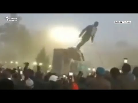 Видео: Құлаған Назарбаев. Талдықорғандағы қанды оқиға
