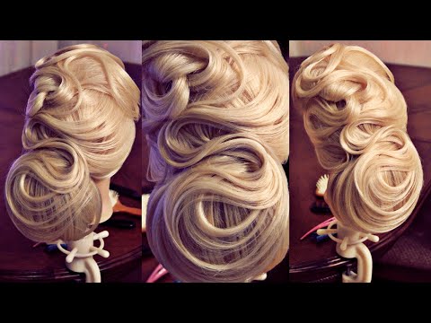 Видео: Ретро причёска | Авторские причёски | Лена Роговая | Hairstyles by REM | Copyright © #hairstyles
