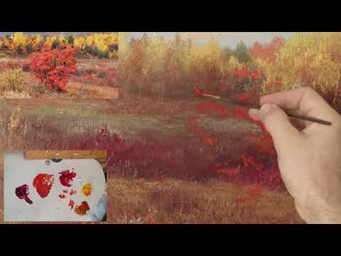 Видео: Анонс платного мастер-класса "Багряная осень" - Юрий Клапоух