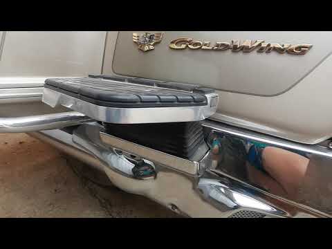 Видео: Поверхностный осмотр honda goldwing 1500 se