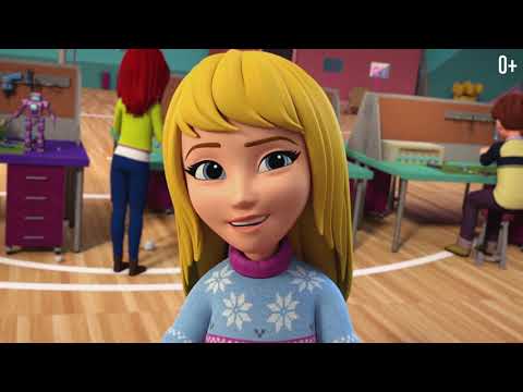 Видео: Сложная задача по созданию робота - мини-фильм для девочек – LEGO Friends – Cезон 1, Эпизод 91