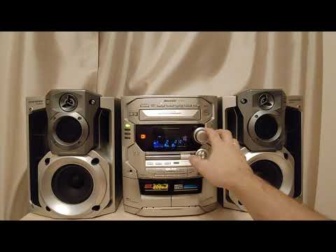 Видео: Музыкальный центр Panasonic sa-ak48