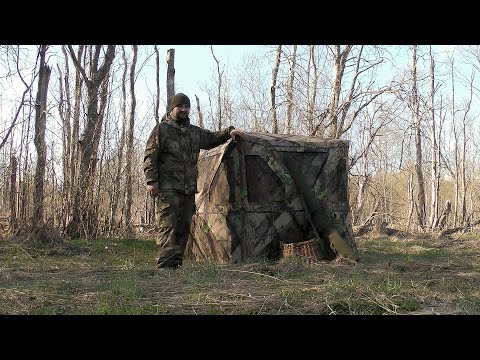 Видео: Скрадок "Бабай" на утку | Детальный обзор | Практическое применение