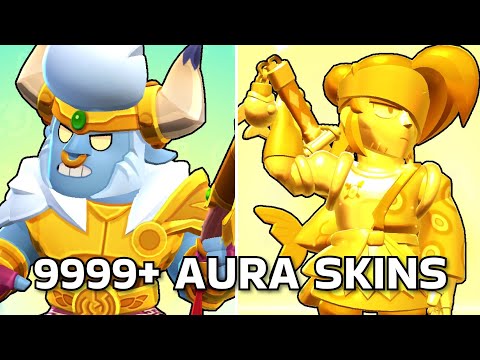 Видео: Топ-10 скинов с большей аурой в Brawl Stars