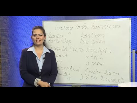 Видео: Going to the hairdresser / Отиване на фризьор - Учи английски с Николая, Еп. 38, Сезон 2