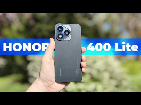 Видео: Первый Android-смартфон с AI-кнопкой камеры: обзор HONOR 400 Lite