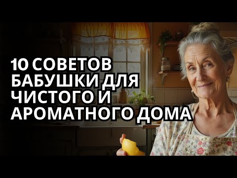 Видео: 10 СОВЕТОВ от БАБУШЕК: Чистый и Ароматный Дом Без Лишних Расходов