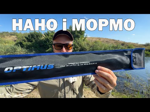 Видео: Рибалка літом в прозорій воді з Crazy Fish Optimus Nano