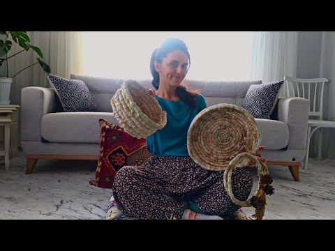Видео: Деревенская жизнь \ Я сделала корзины и подносы из кукурузной шелухи