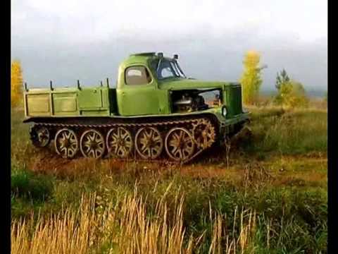 Видео: АТЛ с ЯМЗ-236. титанический труд