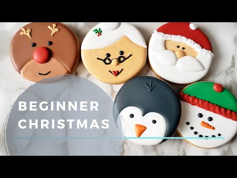 Видео: Простой урок по приготовлению рождественского печенья для начинающих