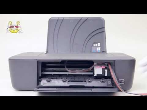 Видео: Установка СНПЧ на принтер HP OfficeJet 100/7110/H470/K7100ser/K7103