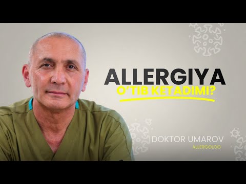 Видео: Аллергия ўзидан ўзи ўтиб кетадими ? | Аллергия,Астма,Бронхит