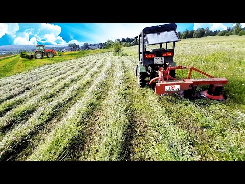 Видео: Заготовка сена под угрозой! Пропало давление в тракторе Синтай