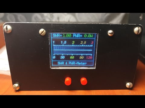 Видео: Цифровой КСВ Ватт метр & swr pwr metr & top radio