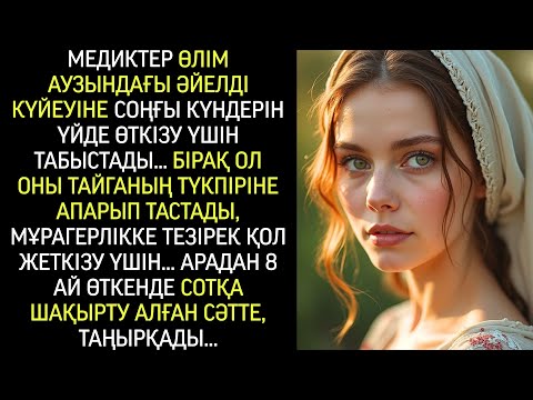 Видео: Күйеуі өлім аузындағы әйелін тайгаға апарды — мұраны алып, көңілдесімен өмір сүру үшін. Алайда…