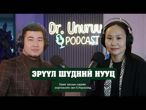 Видео: I Эрүүл ШҮДНИЙ НУУЦ l Б.Норжханд DR.UNURUU PODCAST EP29