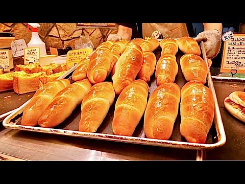 Видео: Переизбыток свежего хлеба 🍞 Продаётся за считанные секунды в огромной пекарне【ASMR】