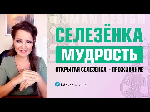 Видео: Селезенка Дизайн Человека. Мудрость и Переживание Открытой Селезенки — Human Design
