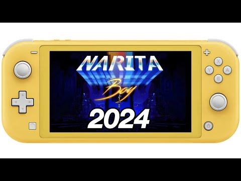 Видео: Narita Boy на Nintendo Switch Lite в 2024 году