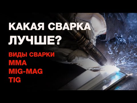 Видео: Виды сварки: ручная электродуговая, сварка в среде защитного газа и аргонодуговая сварка