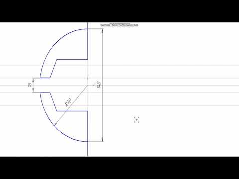 Видео: сфера 140 мм (работа по чертежу, программа, выполнение программы)