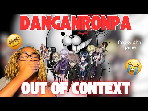 Видео: постарайтесь НЕ СМЕЯТЬСЯ над DANGANRONPA вне контекста | реакция на медиа вне контекста
