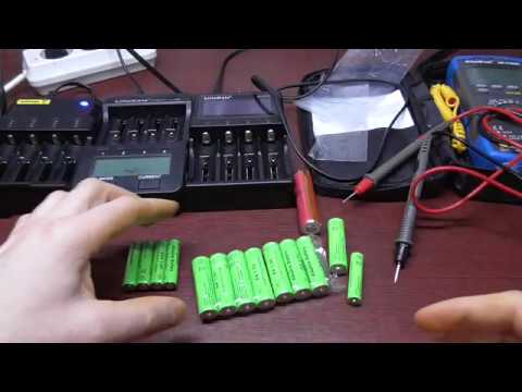 Видео: Перезаряжаемые  щелочные аккумуляторные батареи с AliExpress