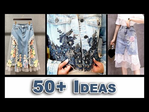 Видео: 100+ идей для переделки джинсов: шитье, когда вам скучно