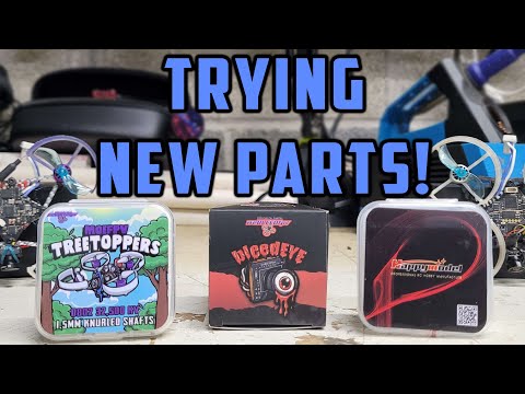 Видео: Новый обзор запчастей для Whoop! Happymodel CrazyG473, WeBleedFPV BleedEye, Treetoppers и НОВАЯ р...