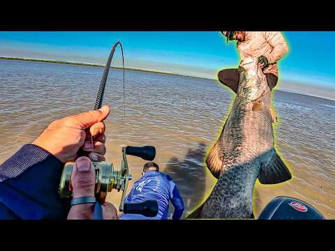 Видео: Трофейный баррамунди Австралии: рыбалка Дина Сильвестра на реке Фицрой