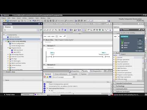 Видео: 4-й урок видео-курса "Практический курс Tia-Portal"