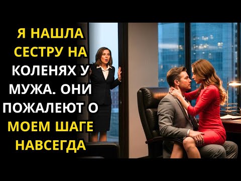 Видео: Я НАШЛА СЕСТРУ НА КОЛЕНЯХ У МУЖА. ОНИ ПОЖАЛЕЮТ О МОЕМ ШАГЕ НАВСЕГДА