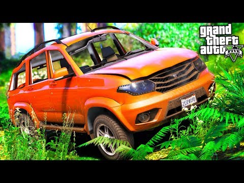 Видео: БИТВА ЛОХОВ В GTA 5 - НАШЁЛ РАЗБИТЫЙ УАЗ ПАТРИОТ В ЛЕСУ?! ⚡ГАРВИН