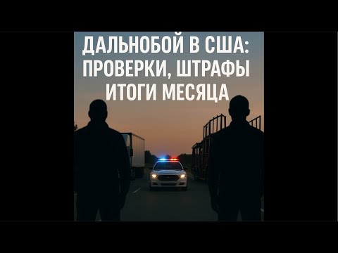 Видео: Дальнобой в США — проверки, штрафы, итоги октября #дальнобойщики #дальнобій #дальнобой
