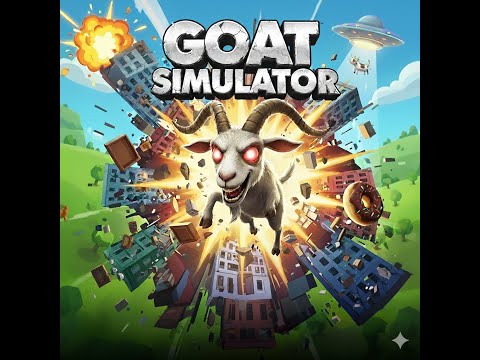 Видео: Goat Simulator. Випробовую гру місяца PlayStation плюс.