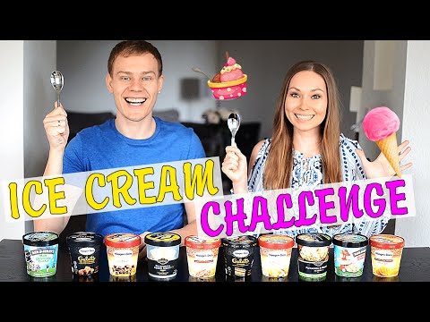 Видео: МОРОЖЕНОЕ ЧЕЛЛЕНДЖ // ICE CREAM CHALLENGE