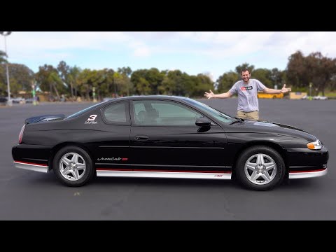 Видео: Chevy Monte Carlo SS Dale Earnhardt Edition - восхитительный специальный выпуск