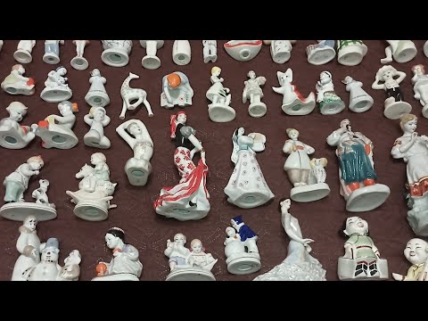 Видео: КОЛЛЕКЦИЯ ФАРФОРА 90 статуэток на сумму 60000 гривен