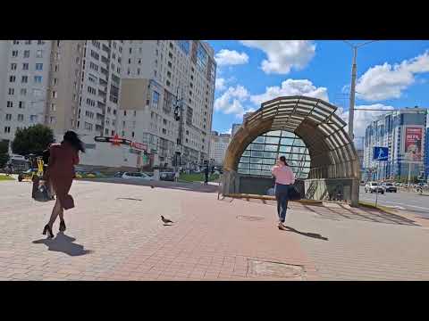 Видео: Большой круг на велосипеде по городу Минску часть 2