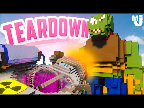 Видео: НОВЫЙ МОНСТР, АДСКАЯ ПУШКА и Новый Зомби PVZ 🧟 УГАР в TEARDOWN