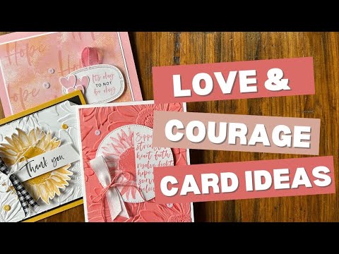 Видео: Идеи открыток «Любовь и смелость»