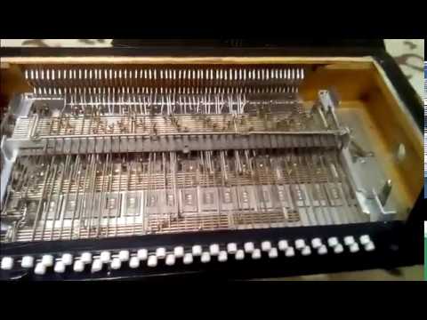 Видео: Ремонт левой механики баяна Рубин 7