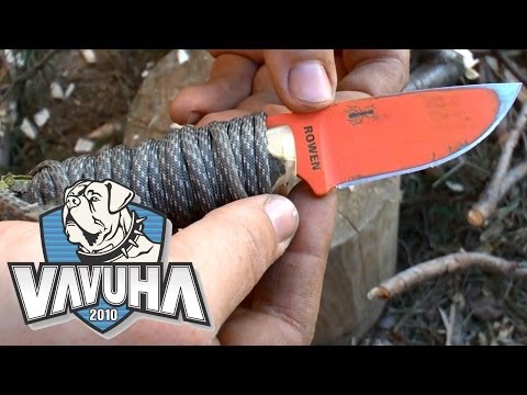 Видео: Нож выживания ESEE Izula. Тест на пригодность.